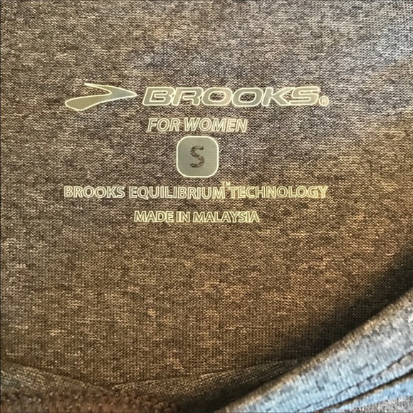 Brooks "Run Happy" Long Sleeve Performance Top - Picture 3 of 6